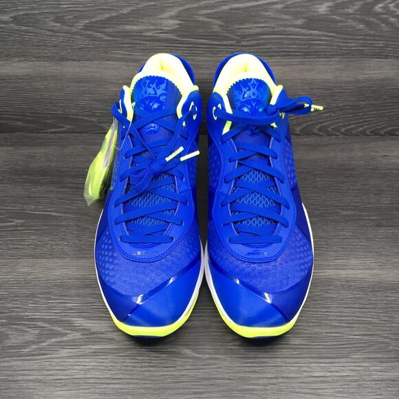 Nike Lebron 8 V/2 Low, Treasure Blue/Volt | Size 13.5M [new] DN1581-400 - Picture 2 of 9
